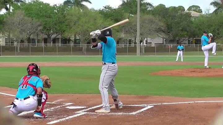C Joe Mack - Marlins (2022 MiLB Spring Training)
