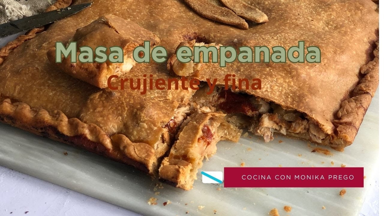 Masa de empanada crujiente  sin levadura |Fácil, rápida y perfecta para empanadas o empanadillas