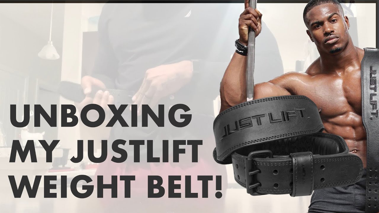 UNBOXING MY JUSTLIFT WEIGHT BELT YouTube