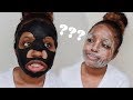 BLACK GIRL TRIES KOREAN SKINCARE PRODUCTS | THE FACE SHOP