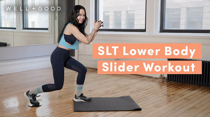 15 Minute SLT Slider Workout for Legs and Glutes |...