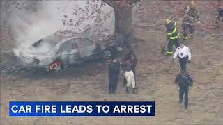 Man says he was chased by driver he tried to help after car crash in Fairmount Park