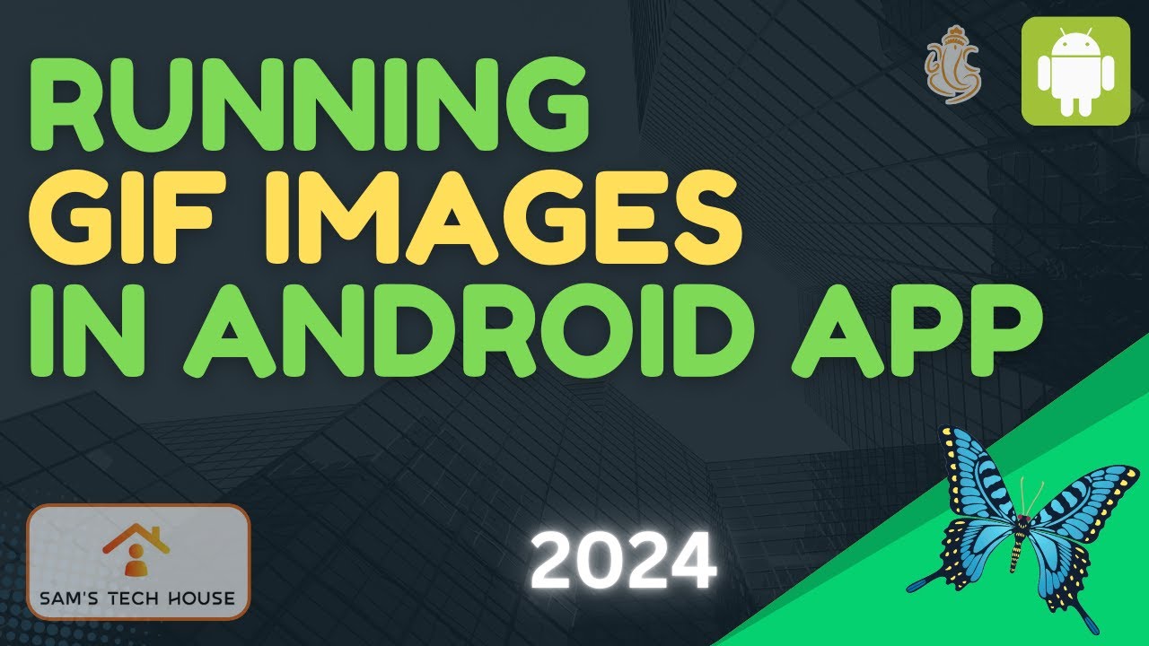 Running GIF's in an Android App - YouTube