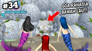 Mermaid And Friends🧜🏻‍♀️ [KETEMU GOA RAHASIA BAWAH LAUT] #34 | DUYUNG SAKURA SCHOOL SIMULATOR DRAMA