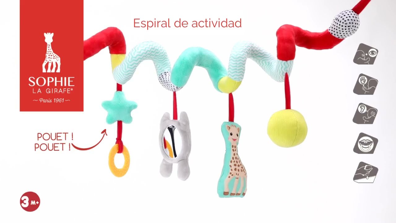 Espiral de Actividad Sophie La Girafe multicolor · Sophie La Girafe® · El  Corte Inglés