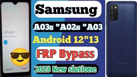Samsung Android 13 Ui 5.0 Frp Bypass | A03/A03s/A02 Unlock Without Pc | Google Assistant Not Working