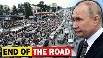 Moscow Panic! Russia Brink of Chaos as Gasoline Crisis Hits Russia Streets—Queues Grow