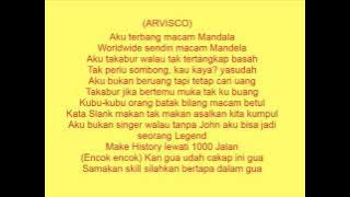 LAZE ft ARVISCO - Takabur (Lyrics)