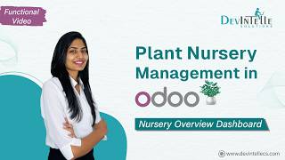 Odoo Nursery Management | Nursery Overview Dashboard