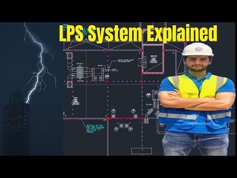 lightning-protection-system-(lps)-design-in-autocad---things-you-must-consider-in-a-roof-plan