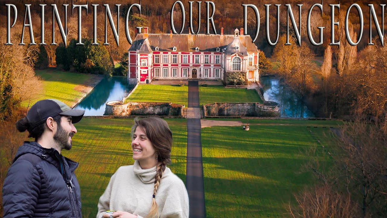 Painting Our Medieval Dungeon Metalwork French Chateau DIY YouTube