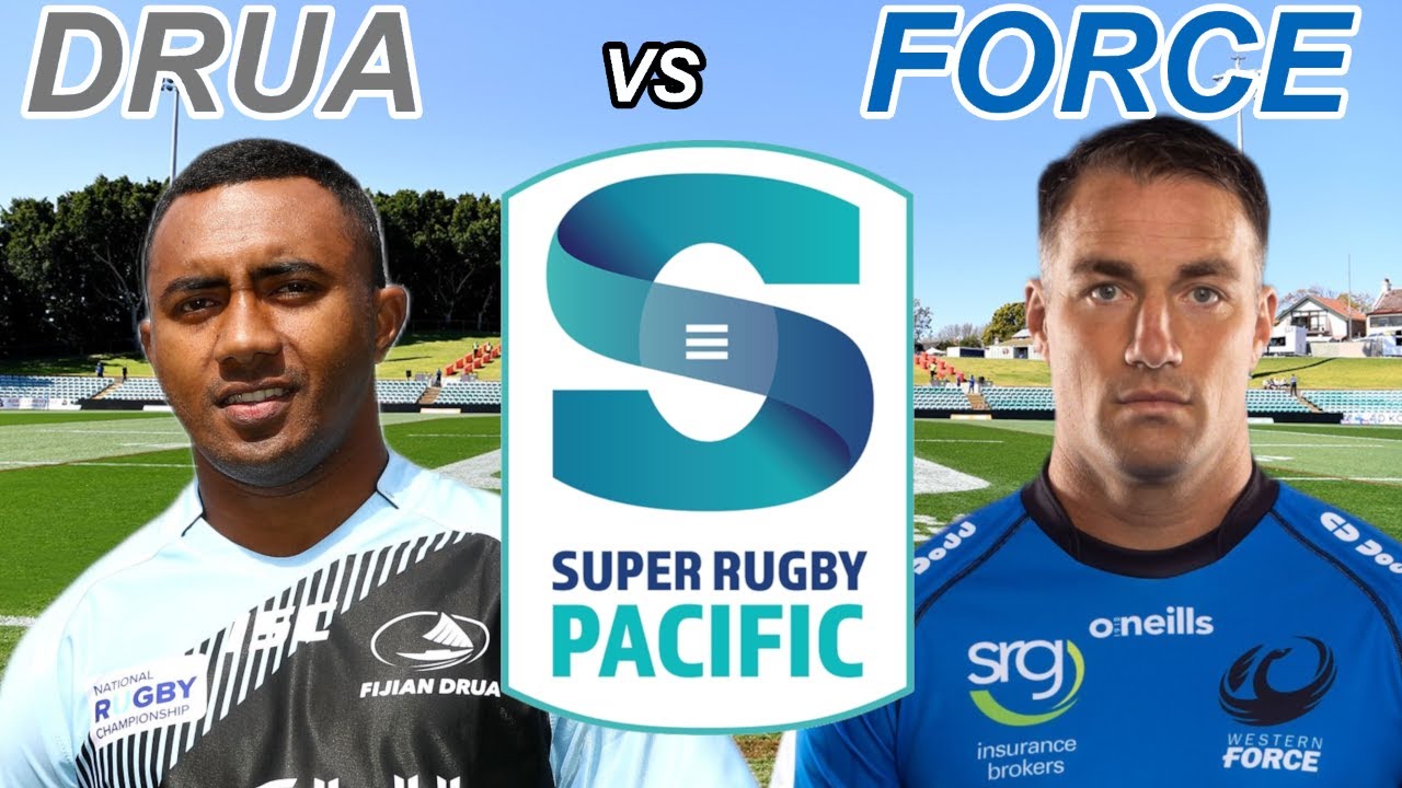 FIJIAN DRUA vs WESTERN FORCE Super Rugby Pacific 2022 Live Commentary