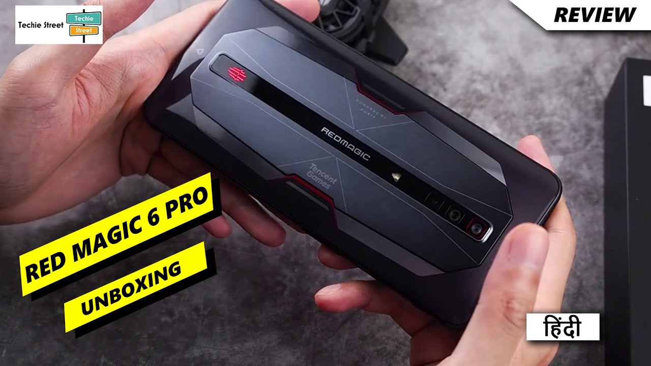 Nubia Red Magic 6 Pro Unboxing in Hindi | Gaming Test | Price in India