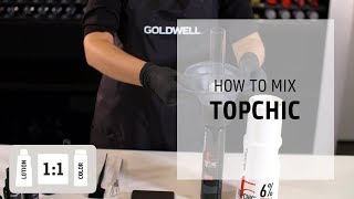 Goldwell Topchic Hair Color 60ml & Oxydant 120ml Kode 4MG