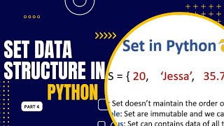 Set Data Structure in Python The Bee Coding
