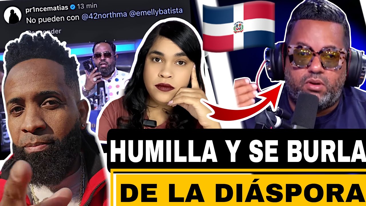 HUMILLAN A LOS DOMINICANOS EN ESTADOS UNIDOS DURANTE TRANSMISIÓN DE LUINNY CORPORAN ~audio y video