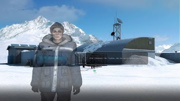 Alpha polaris a horror adventure game | part 3, медведица ушла