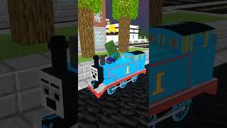 ChooChoo Charles Minecraft and Thomas Train Choo charles-monster school-minecraft animation #shorts