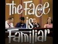 Game Show "The Face Is Familiar" -  1966