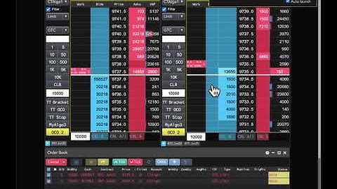 Enter OCO (one-cancels-other) across different instruments and exchanges with TT OCO2 order type