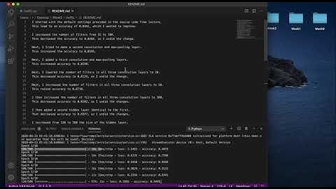 CS50AI Project 5: Traffic (README.md included in video)