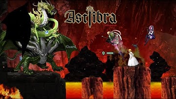 ASTLIBRA Revision - 11 - hard - Chapter 3: Wind Dragon boss. Belkade volcano, Part 2 (No commentary)