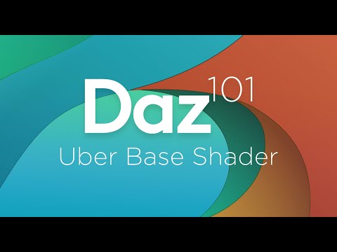Daz 3D Tutorial: Uber Base Shader