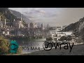 A Gondor City - Full 3D CGI [3DSMAX & VRAY]  BREAKDOWN