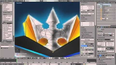 Part 06 - Modelling the Blade teeth on Blender [3D keyblade Tutorial]