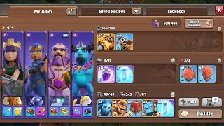 Attack th 14, with super dragon &amp; dragon rider + super minion