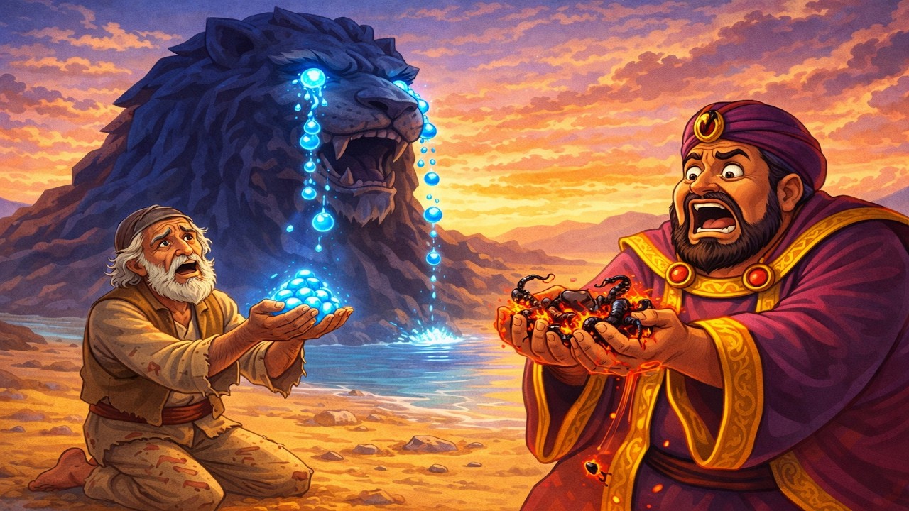 अंधी औरत ने देखा काले शेर का राज़, नीला मोती बना दौलत और फिर आग!