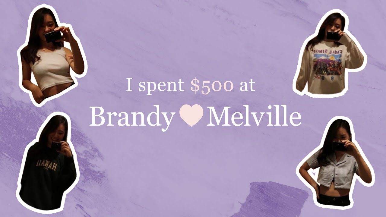 I SPENT 500 AT SYDNEY AUSTRALIA'S BRANDY MELVILLE AND TRY ON HAUL