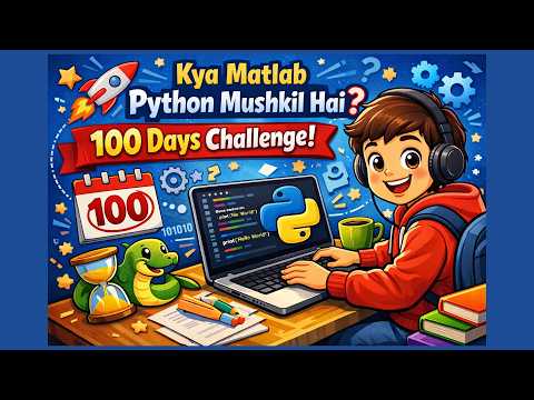 Day 10 : Is Matlab Python 🐍Difficult?🔥🚀 | 100 Days Challenge💻😱🚀