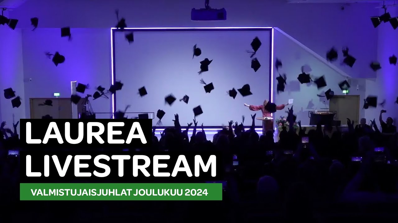 Valmistujaisjuhla 1 | Graduation Ceremony 1 | 12.12.2024 - 11:00-12:00