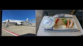 Business Class in 28 minutes! Aegean Airlines from Chania to Athens