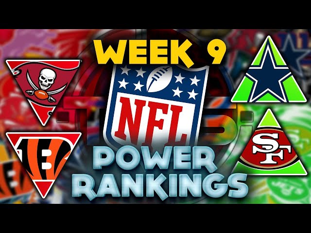 The Official 2022 NFL Power Rankings (Week 9 Edition!) || TPS