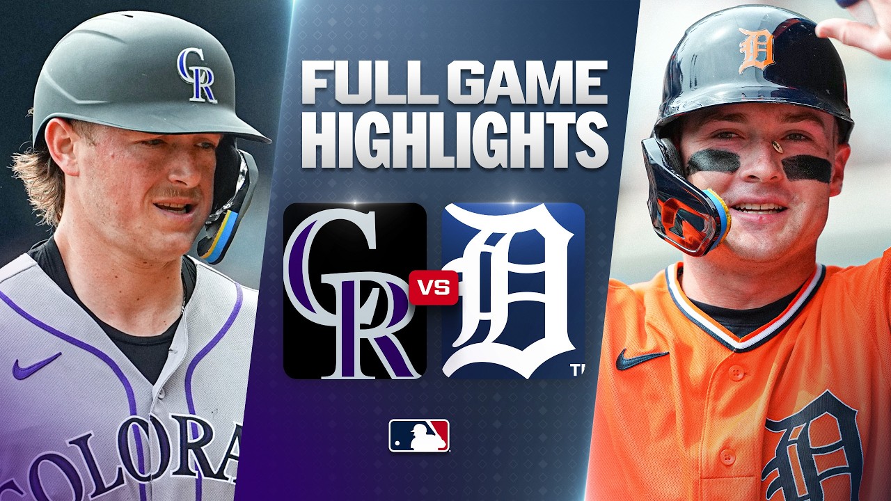 [MLB] 콜로라도 로키스 7 : 11 디트로이트 타이거스 경기 결과·하이라이트