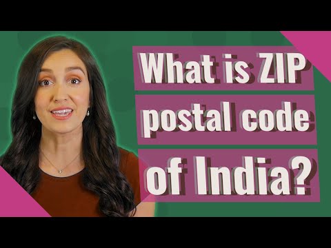 What is ZIP postal code of India?