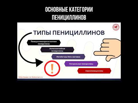 Основные категории пенициллинов #пенициллин #антибиотики #лекарства #аминопеницилиины