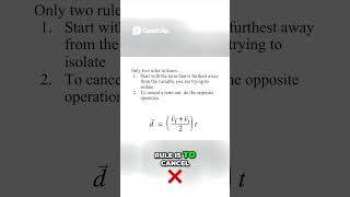 The 2 Rules That Let You Rearrange Any Formula