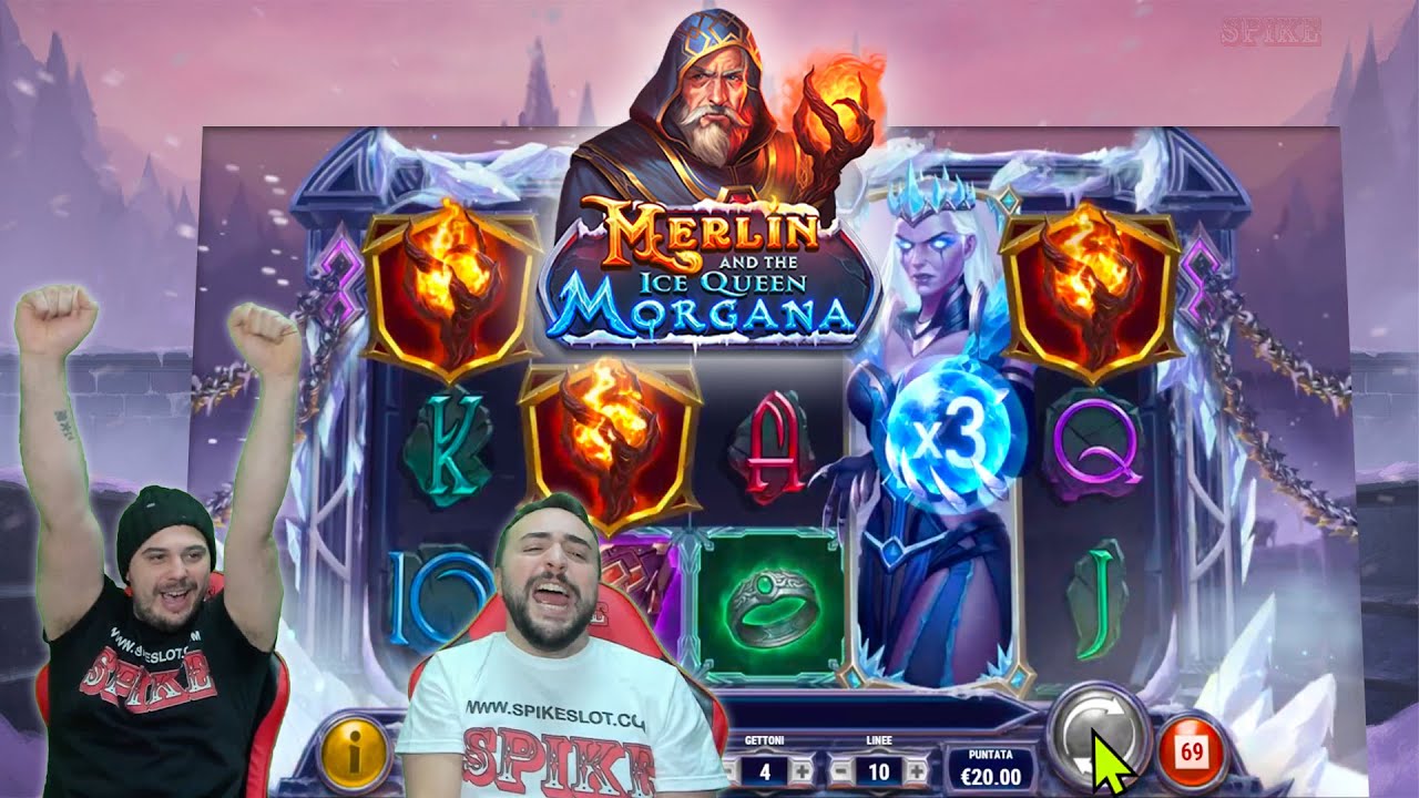 Scopriamo la MERLIN AND THE ICE QUEEN MORGANA 🧙🏻‍♂️🧝🏻‍♀️ 🎰  - SPIKE SLOT ONLINE