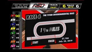 ASD - July 24, 2019 - Race 6
