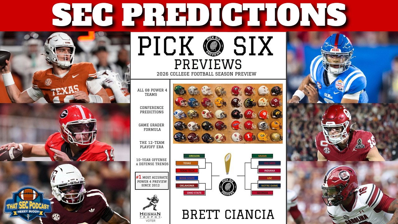 2026 SEC Football PREDICTIONS: Championship Contenders, Sleepers & Surprises