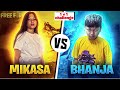 Rude😡Mikasa Vs 9 Years Old Bhanja ||1 vs 1 ||Who Won😡