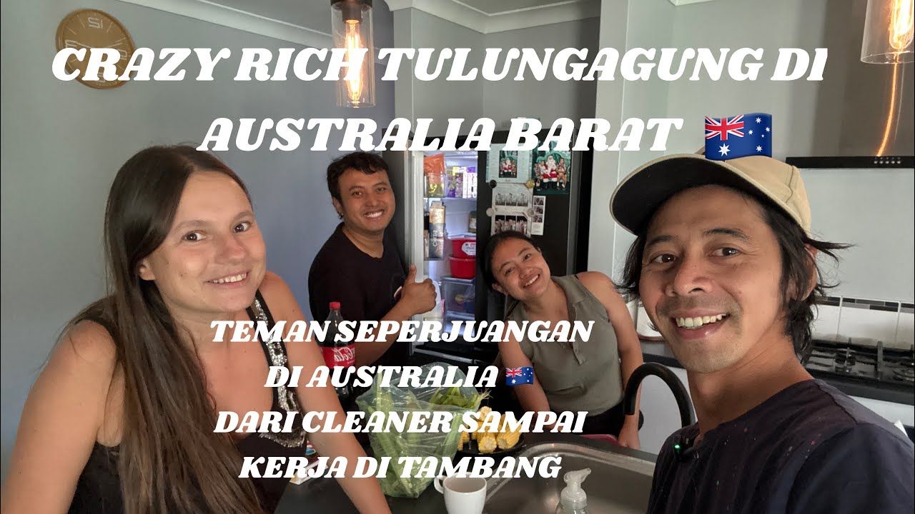 BERSAMA ISTRI BULE MENGUNJUNGI TEMAN SEPERJUANGAN DI AUSTRALIA