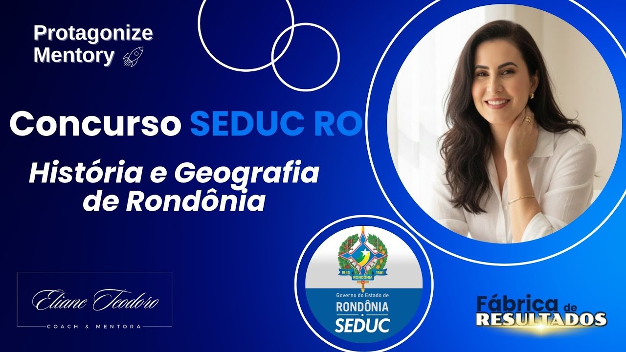 CONCURSO SEDUC RO -  Formação Histórica da Amazônia Ocidental - História e Geografia de Rondônia