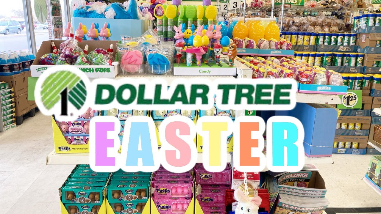 DOLLAR TREE EASTER 2022 // EASTER SHOP WITH ME 2022 - YouTube