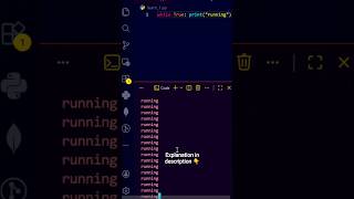 Details Python Infinite Loops in 15 Seconds! #coding #python #programming #codewithishant #codingstyle News