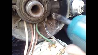Ignition Switch replacement on a  1970 Volkswagen Karmann Ghia .