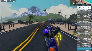 [251001] Zwift - Race: Stage 5: Rolling With ENVE: Triple Twist || Advanced (A) on Triple Twist